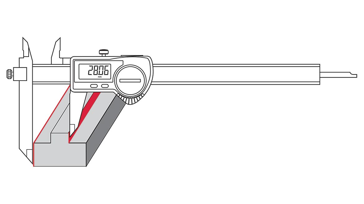 QM 1023 Quality 101 Digital Calipers MarCal 16 EWR 4103083 Offset Planes