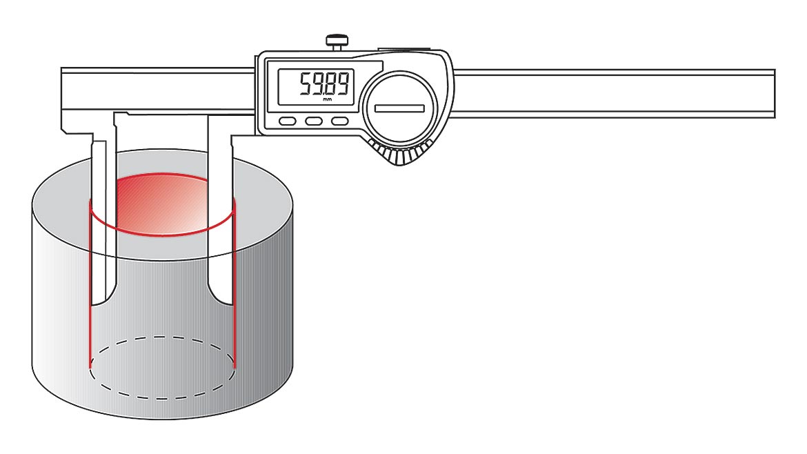 QM 1023 Quality 101 Digital Calipers MarCal 16 EWR 4103085 Reaching For It